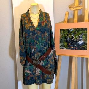 Johnny Was Cashmere Cardigan NWOT L.